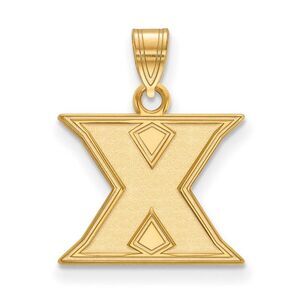 10k Yellow Gold Xavier U. Small Initial X Pendant